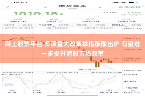 网上股票平台 多项重大改革举措酝酿出炉 有望进一步提升港股市场效率