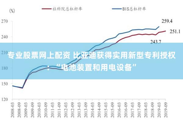 专业股票网上配资 比亚迪获得实用新型专利授权：“电池装置和用电设备”